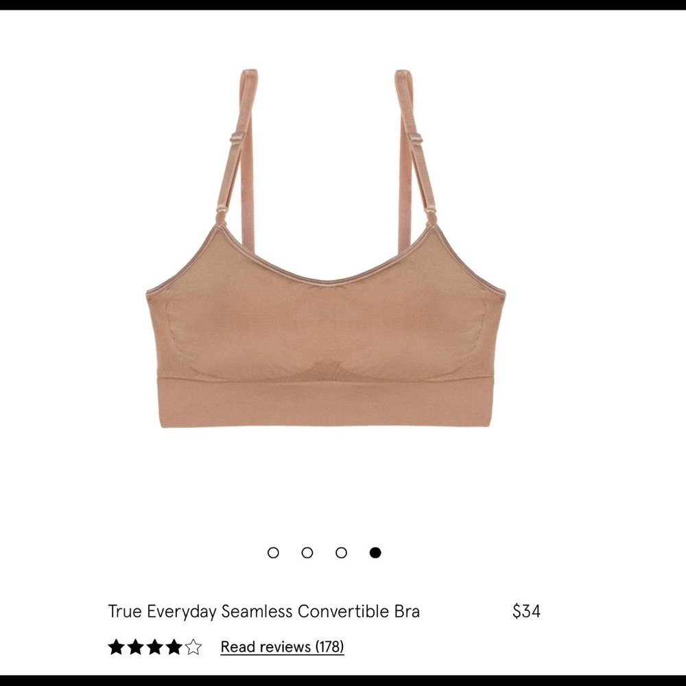 True & Co. Everyday Seamless Convertible NWT